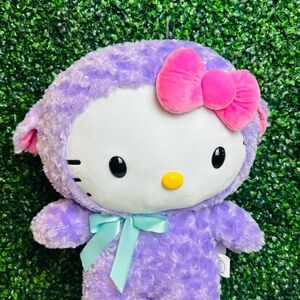 Sanrio -Hello Kitty Easter 2025 Greeter Purple Lamb Costume Limited Edition
